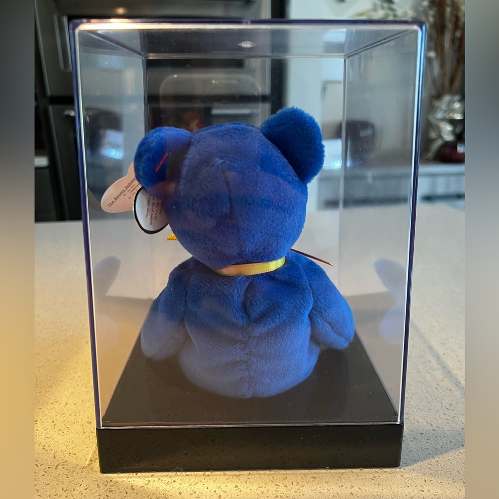 RARE!! Clubby Beanie Baby 1998 Version Mint Condition, in Collector’s Box! - Picture 9 of 10